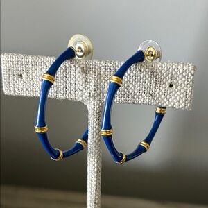 Julie Vos Bamboo Blue hoops